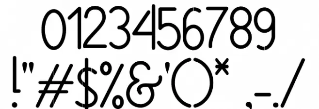 Rokitt Font OTHER CHARS