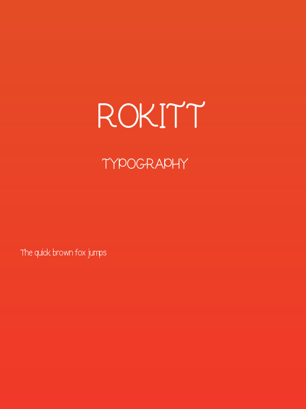 Rokitt Poster