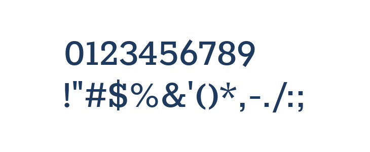 Rokkitt Medium Other Characters