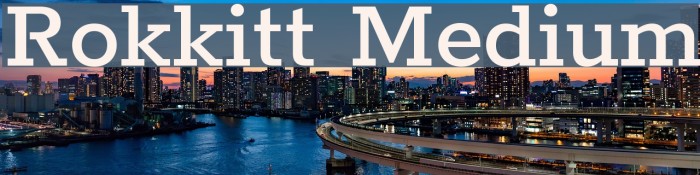 Rokkitt Medium Example 1