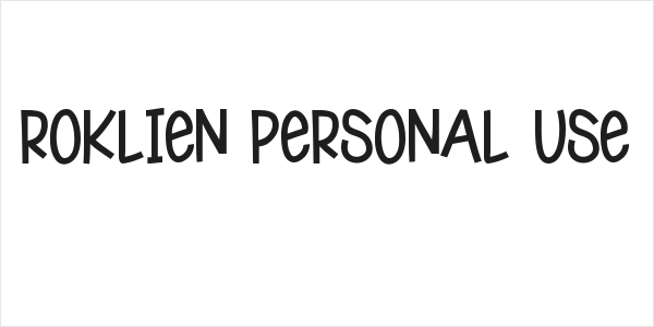 Roklien Personal Use Logo