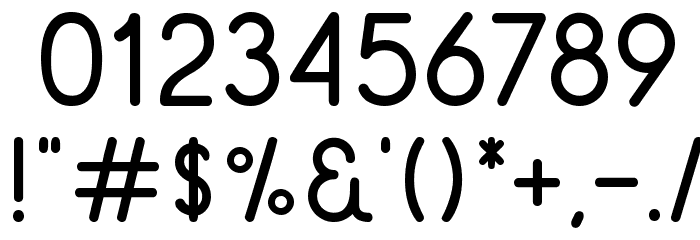 RoladeFree Font OTHER CHARS