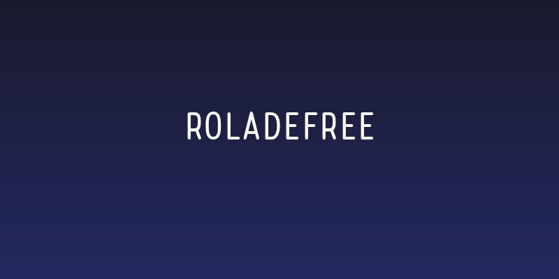 RoladeFree Social Header