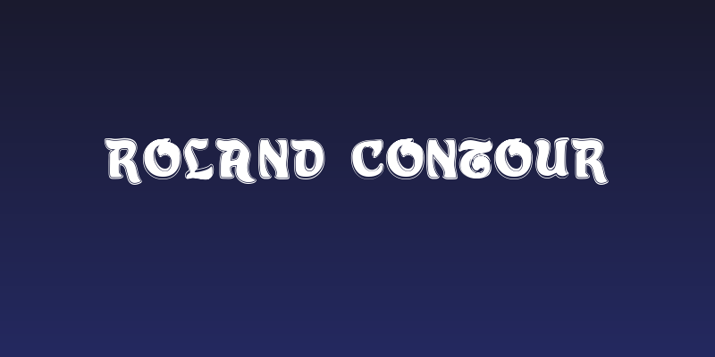 Roland Contour Social Header