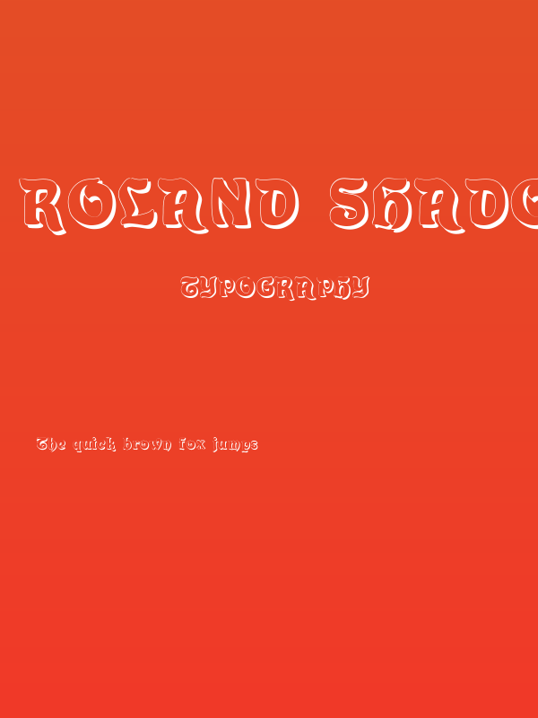 Roland Shadow Poster