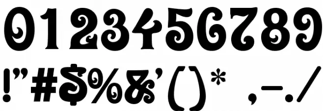 Roland Font OTHER CHARS