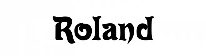 Roland  تنزيل الخطوط