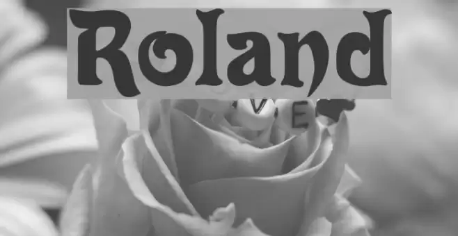 Roland Font examples