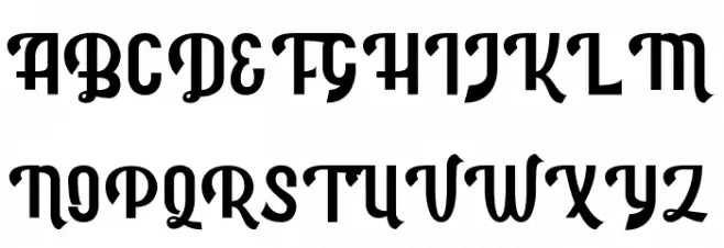 Rolanda [Demo] फ़ॉन्ट अपरकेस