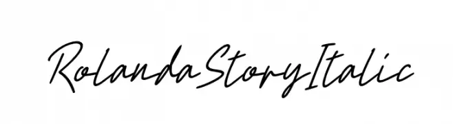 Rolanda Story Italic  baixar fontes gratis