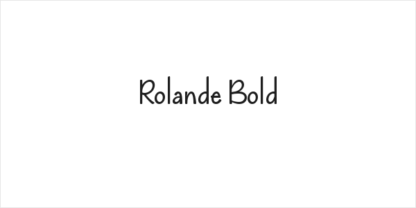 Rolande Bold Logo