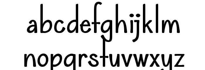 Rolande Bold Font LOWERCASE