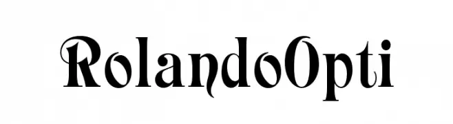 RolandoOpti  Frei Schriftart Herunterladen