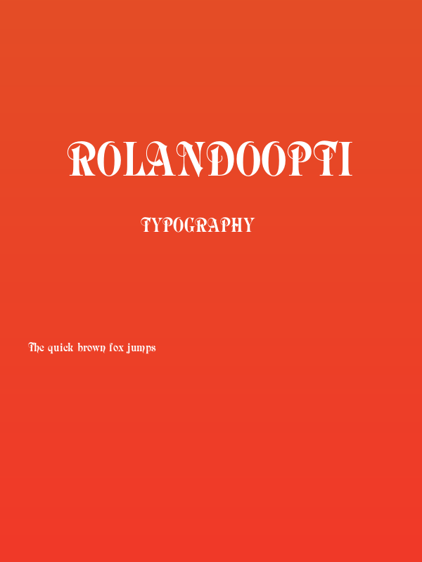 RolandoOpti Poster