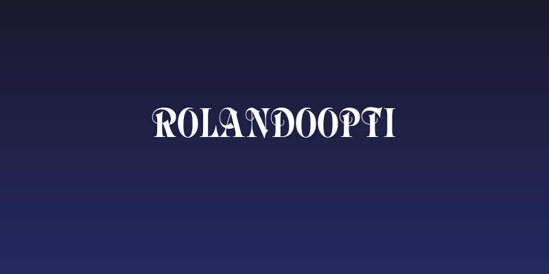 RolandoOpti Social Header