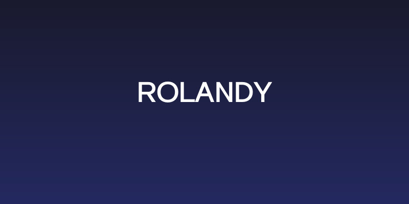 Rolandy Social Header