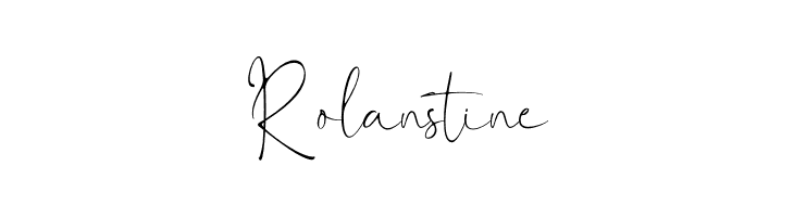 Rolanstine  Frei Schriftart Herunterladen