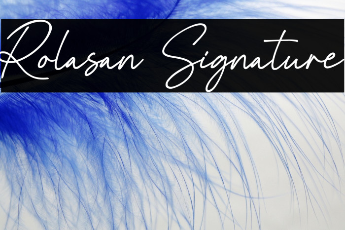Rolasan Signature Example 1