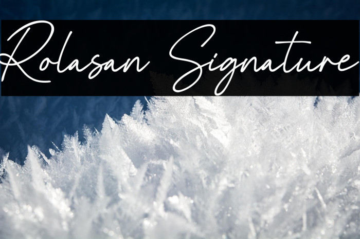 Rolasan Signature Example 2
