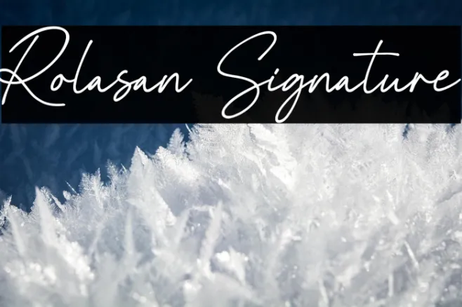 Rolasan Signature Example 2