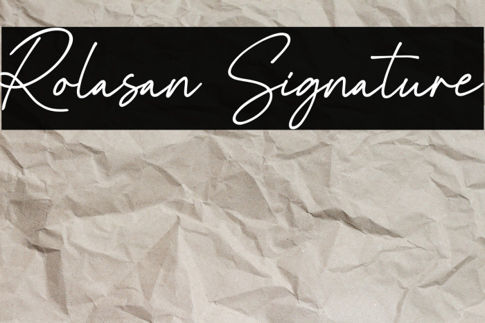 Rolasan Signature Example 3
