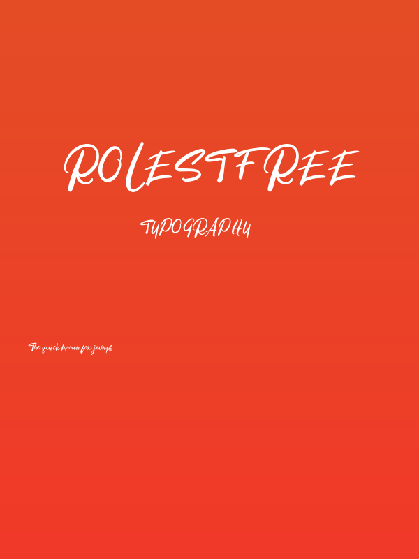 RolestFREE Poster