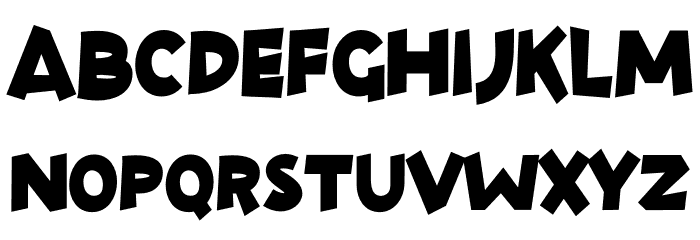 Roley Poley Font LOWERCASE