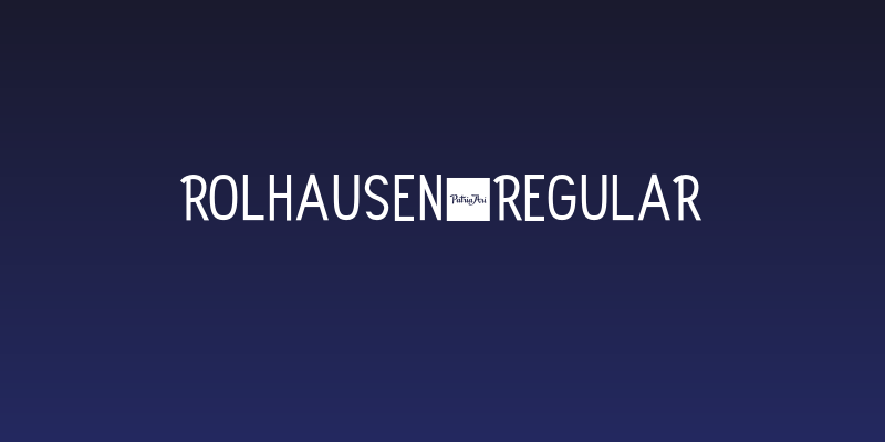 Rolhausen-Regular Social Header