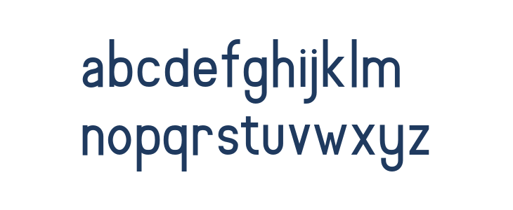 Rolhausen-Regular Lowercase