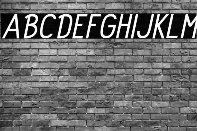 Rolhausen-Slanted Font examples