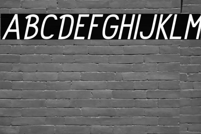 Rolhausen-Slanted Font examples