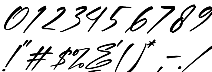 Rolingone Italic Font OTHER CHARS