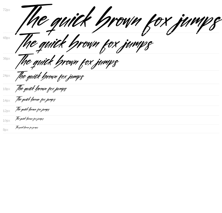 Rolingone Italic Waterfall