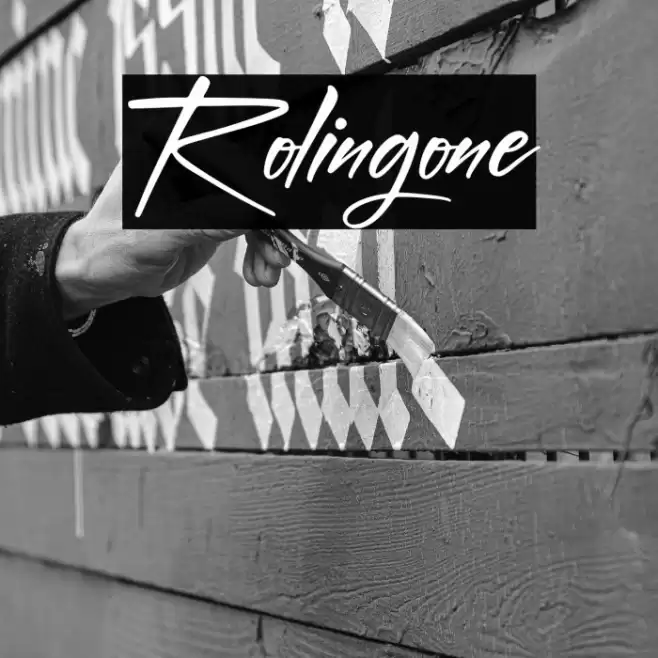 Rolingone Font examples