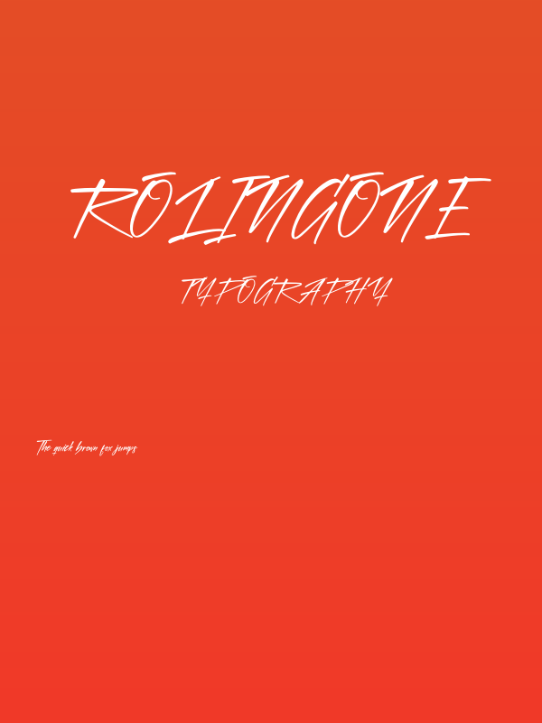 Rolingone Poster