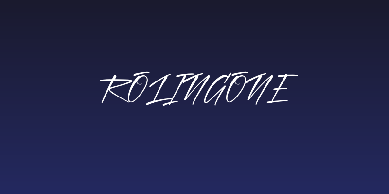 Rolingone Social Header