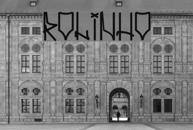 Rolinho Font examples