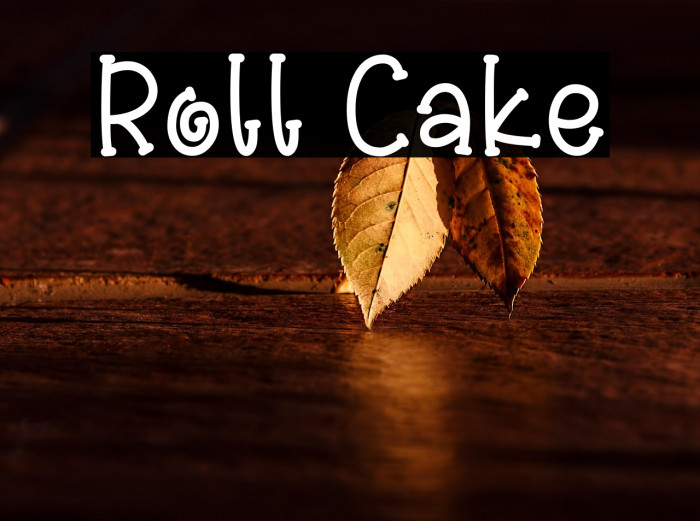 Roll Cake Example 1