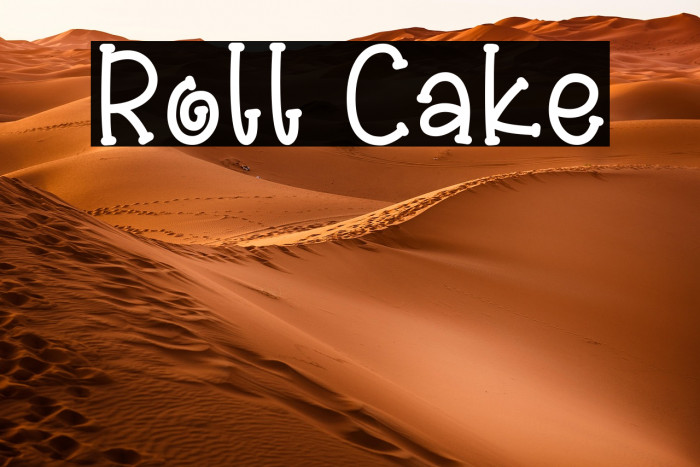 Roll Cake Example 3