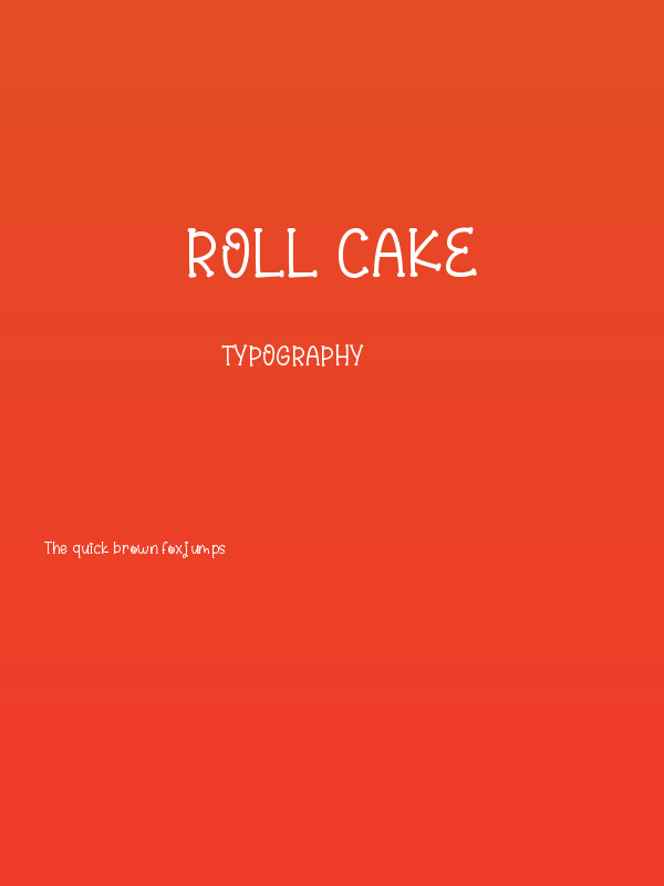Roll Cake Poster