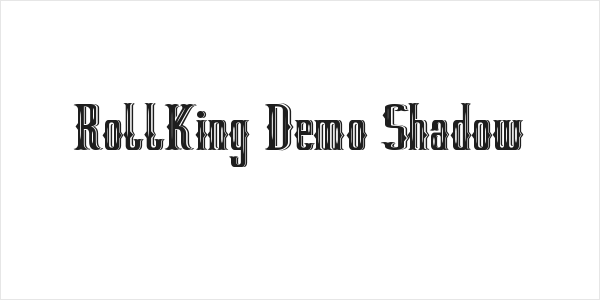 RollKing Demo Shadow Logo