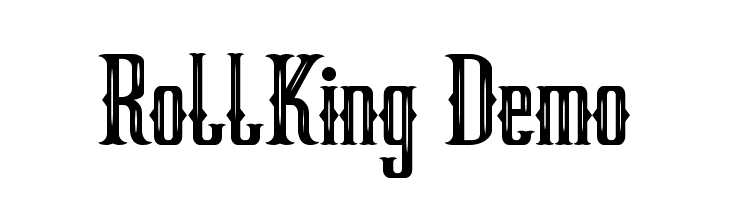 RollKing Demo  Frei Schriftart Herunterladen