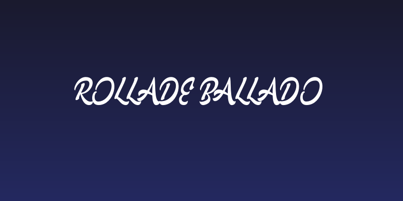 Rollade Ballado Social Header
