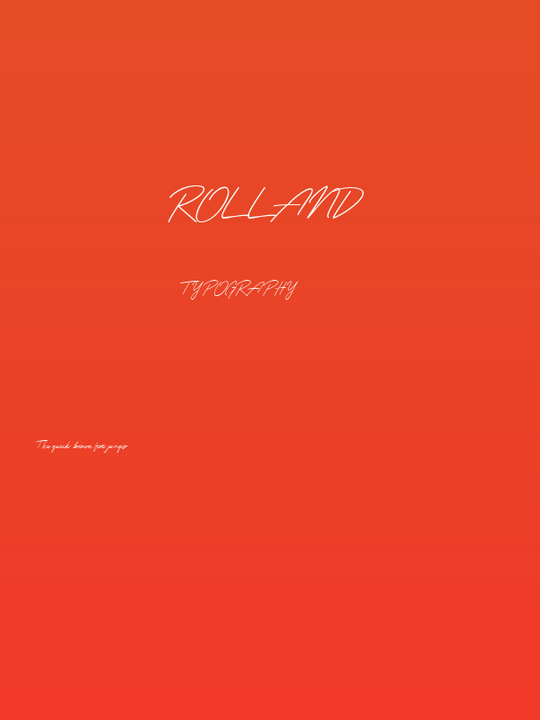 Rolland Poster