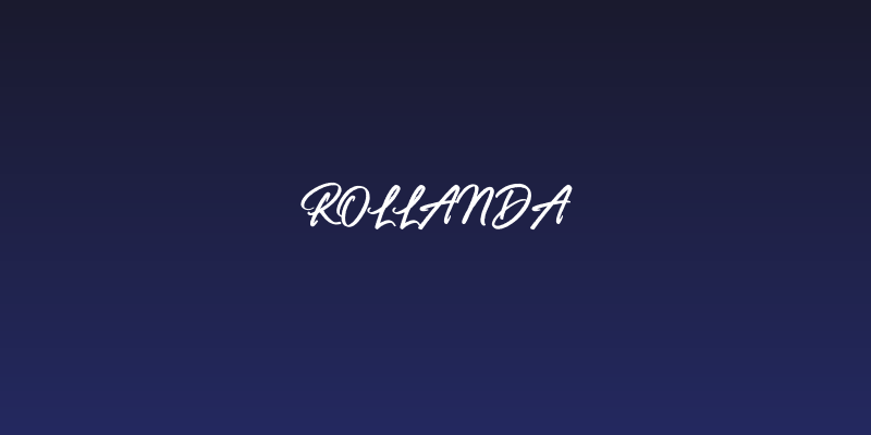 Rollanda Social Header