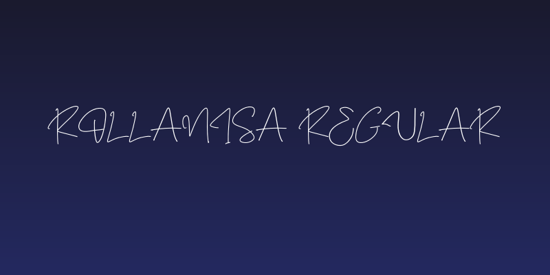 Rollanisa Regular Social Header
