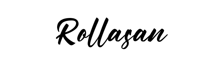 Rollasan  Frei Schriftart Herunterladen
