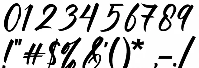 Rollasan Font OTHER CHARS