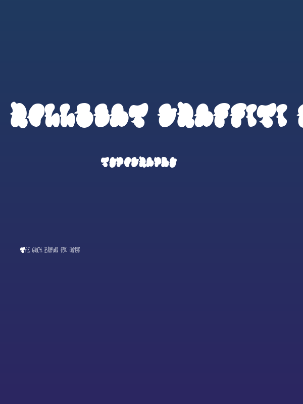 Rollbeat Graffiti Fill Poster