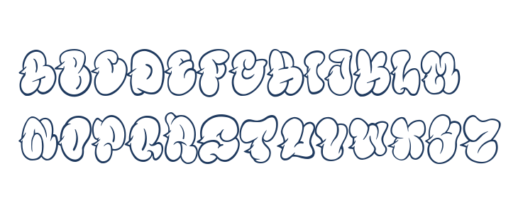 Rollbeat Graffiti Uppercase
